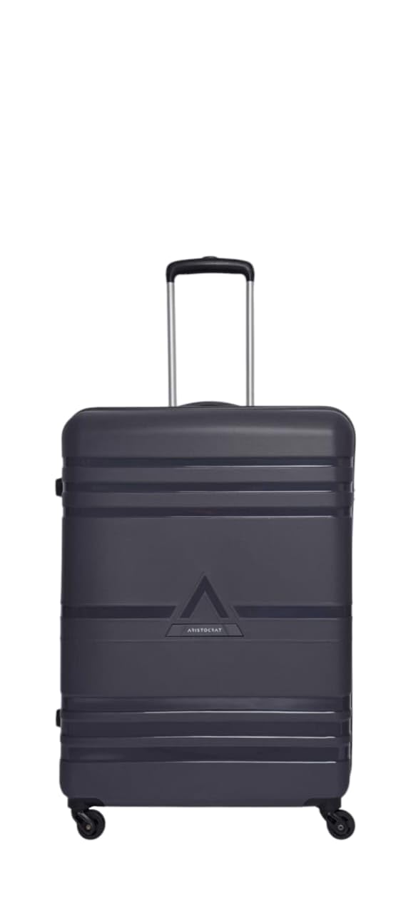 Aristocrat Medium Size Trolley Bag 24 inch for Travel Black Airstop 66-image-8
