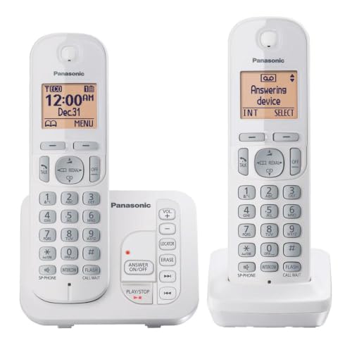 Panasonic KX-TG7122SK DECT 6.0 Digital Answering System Caller ID