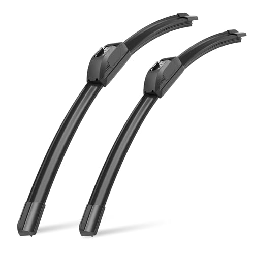 Image of Raidbee 24 inch and 22 inch Windshield Wiper Blades Replacement for | Ford Flex 2009-2019 Toyota Land Cruiser 2000-2021 Nissan Armada Titan 2004-2015 Infiniti QX56 2010-2004 All-Season OEM