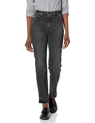 Jean Saige High Rise Straight AG Adriano Goldschmied en denim de qualité supérieure