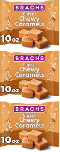 Brach&amp;#039;s Milk Maid Caramels, Halloween Candy, 10 oz Bag (Pack of 3) - image 1