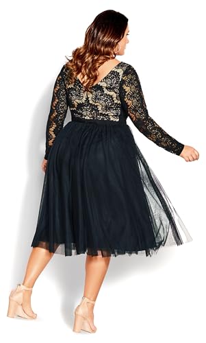 City Chic Women's Dress-Rare Beauty3