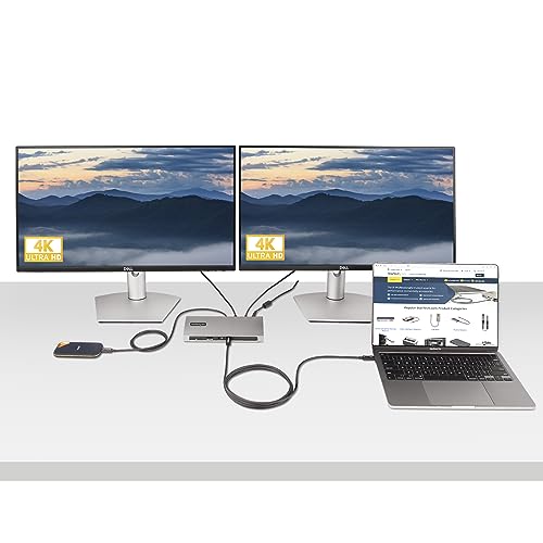 Startech.Com Cavo Thunderbolt 4 Attivo Da 2M, 40 Gbps, 100W Power Delivery, Video 4K/8K, Cavo Thunderbolt Intel Compatibile Con USB4/USB 3.2/USB Tipo-C/Displayport/Thunderbolt 3 (A40G2MB-TB4-CABLE) - 6