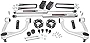 Rough Country 3.5' Lift Kit w/N3 Shocks for 2007-2021 Tundra 2WD/4WD - 76830