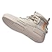 RUNMAXX Mens Fashion Walking Lace Up High Top Shoes Stylish Running Athletic Casual Sneaker Beige