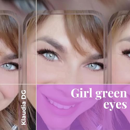 Girl green eyes