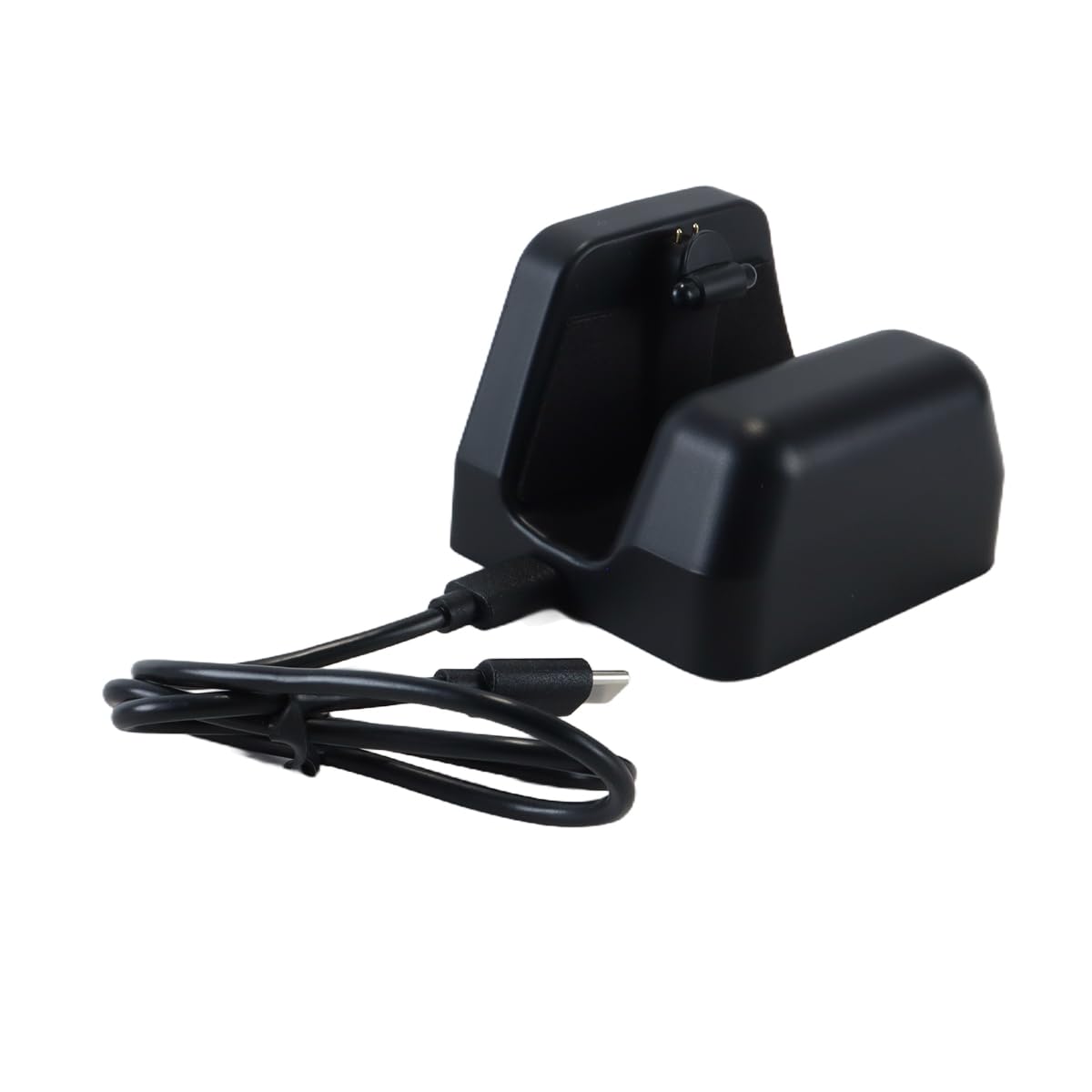 Cable de Carga para Gafas Meta con Base USB-C Negra de Escritorio