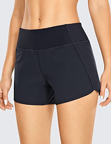 CRZ YOGA Quick-Dry Sportshorts voor dames, 2-in-1 hardloopshorts - 10 cm - Image 3