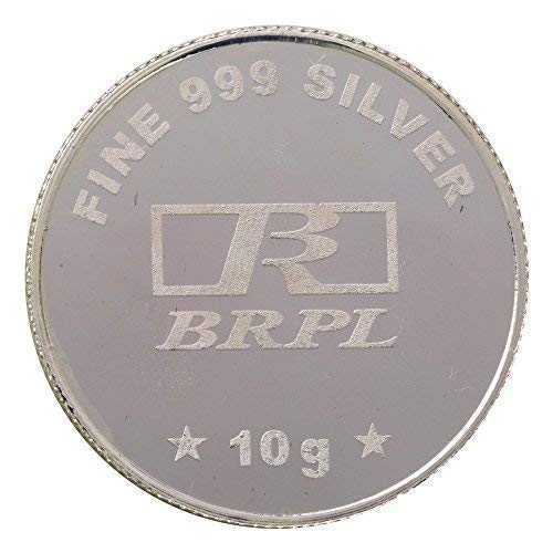 Image of Bangalore Refinery 999 Purity Silver Coin Lakshmi 10 Gram