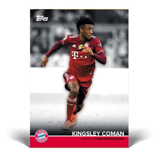 Topps FC Bayern Munich Team Set (German Language), Football Cards 2021/22 by Topps - Used condition - Image 5