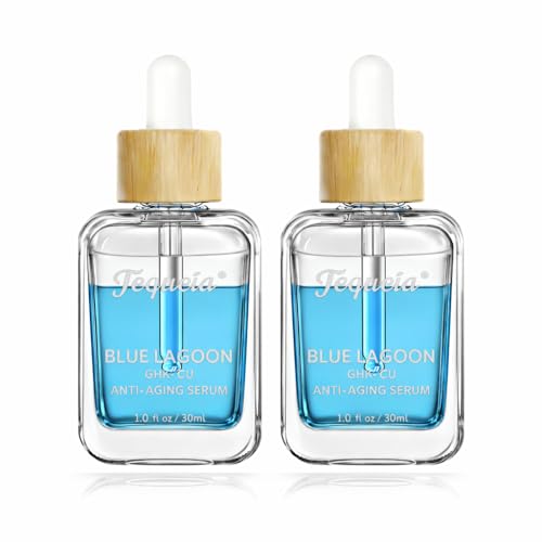 Tequeia Blue Lagoon GHK-CU Anti-Aging Face Serum, 30ml, 2-Pack