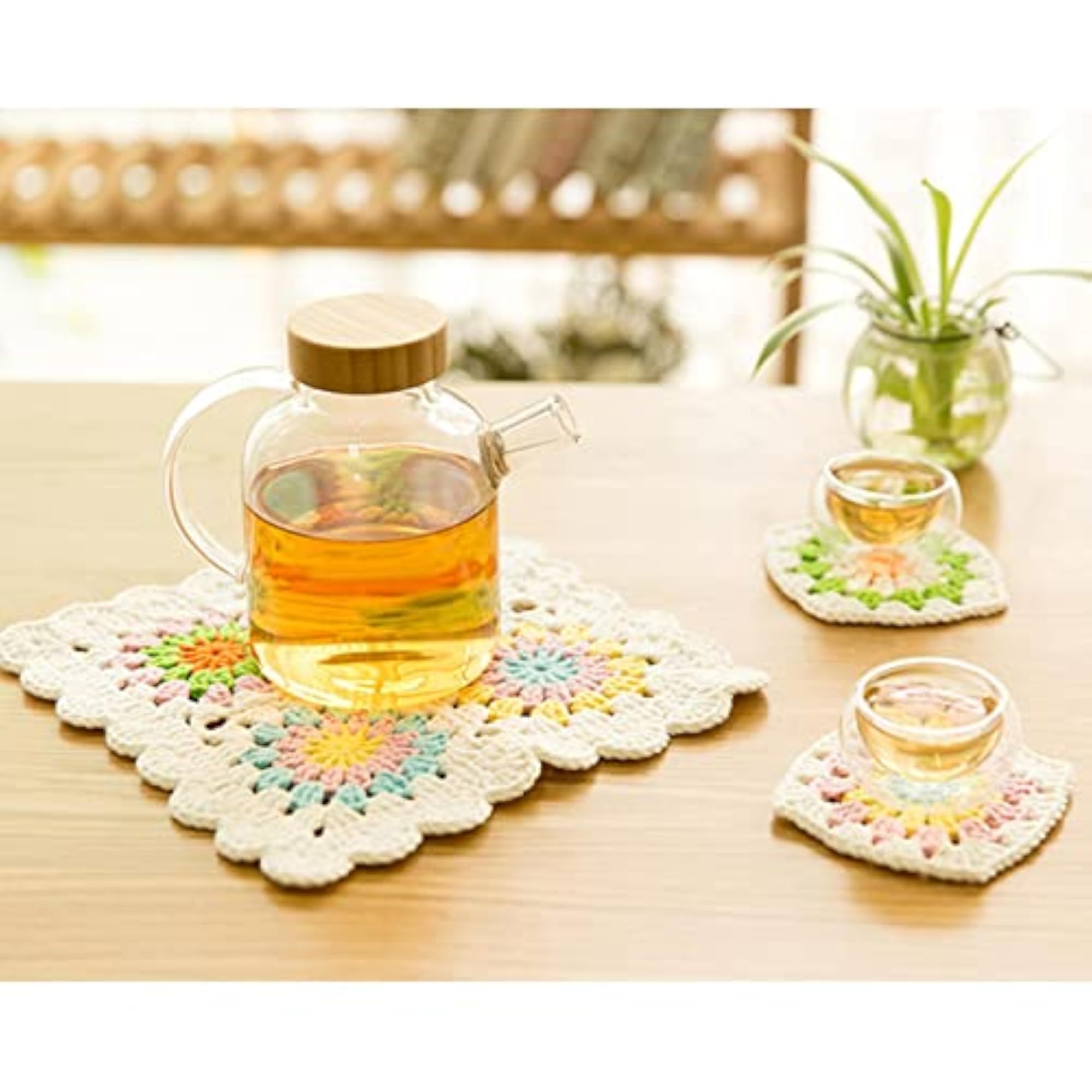 DIY Knitting Loom Needlework Board Tools for Hats & Scarves, 10x10cm