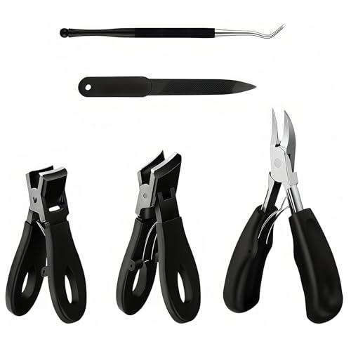 CllyCnny Toenail Clippers for Seniors Thick Toe:Wide Opening, Sharp Heavy Duty Ingrown, Toe Nail