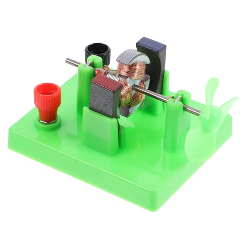 KONTONTY Motor Eléctrico de CC 45 V para Experimentos Científicos Modelo Educativo de Motor Eléctrico Casero Herramienta de Aprendizaje Stem para Física en Secundaria Kit de
