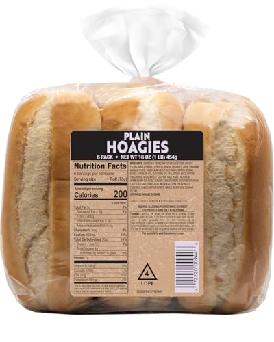 Bake Shop Hoagy Rolls 6ct