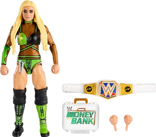 Image of Mattel WWE Liv Morgan Elite Collection Action Figure with Accessories, Articulation & Life-like Detail, Collectible Toy, 6-inch