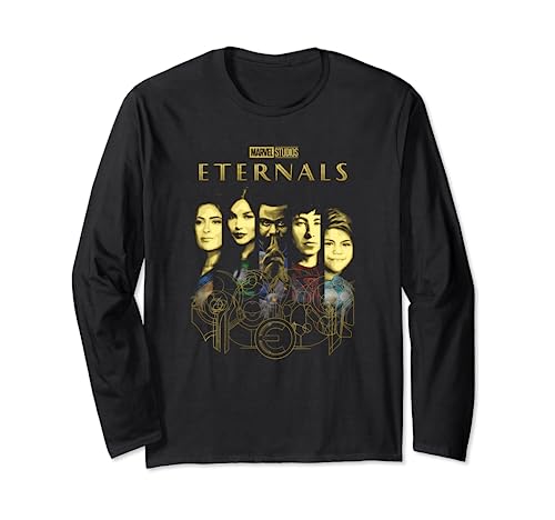 T-shirt Marvel Eternals long sleeve pour vos soirées streaming et loisirs