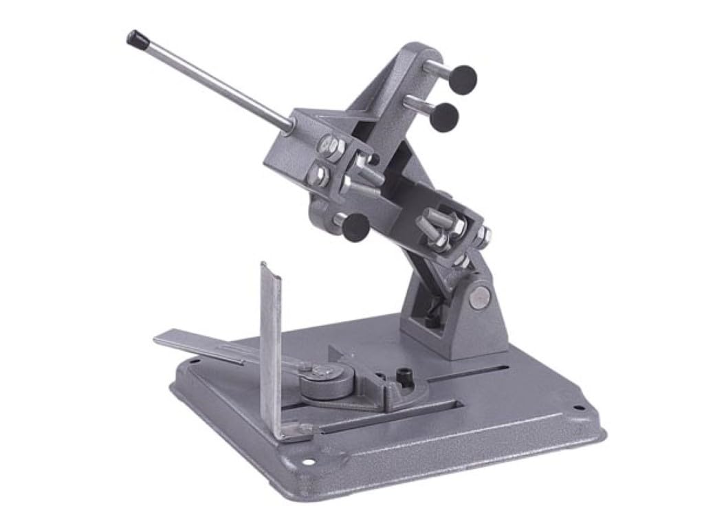 Toolland Supporto universale, per smerigliatrice angolare, Ø 115/125 mm, angolo regolabile, acciaio e alluminio