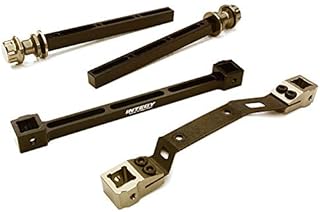 Integy RC Model C27863GREY Extended Rear Body Mount & Post Set for Traxxas Stampede 4X4