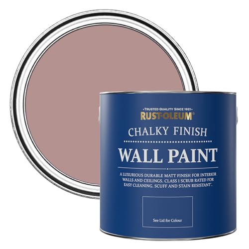 Rust-Oleum Pink Matt Emulsion Wall Paint - Heartfelt 2.5L
