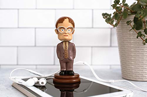 Surreal Entertainment The Office Dwight Schrute Bobblehead Figure | Official The Office Bobblehead Dwight Schrute | The Office Merchandise Dwight Desk Decor Figures | 5.5 Inches Tall - Thumbnail 4