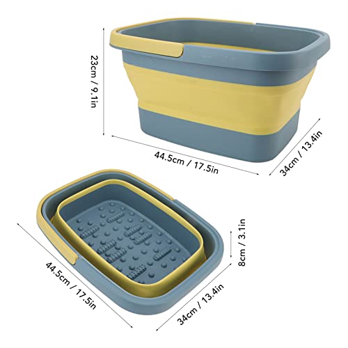 Balde Plegable de Masaje para Pies de Silicona miniatura 5