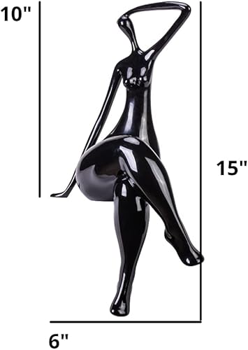 Miniatura 4 de Finesse Decor Grand Isabella - Mesa de centro de mesa decorativa para mujer desnuda