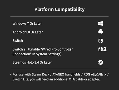 GuliKit Hyperlink 2 Fastest Wireless Adapter for Xbox One/Xbox Series X|S/Elite 2/PS5 Dual Sense/Edge/PS4/Switch Pro Controller-Play on PC & Switch/2 & Android & SteamOS, Plug & Play Converter - Image 7