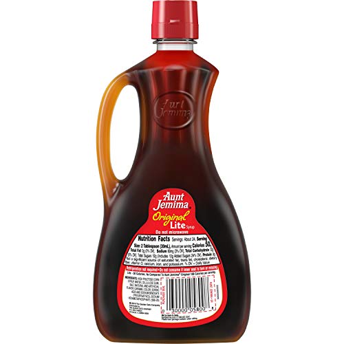 Aunt Jemima Pancake Syrup Lite, 24 oz