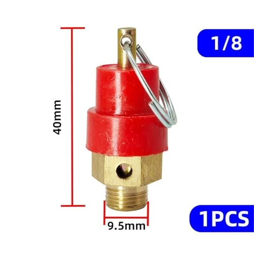 Régulateur de pression 1/8" pour tuyauterie et compresseur d'air 8KG - 3