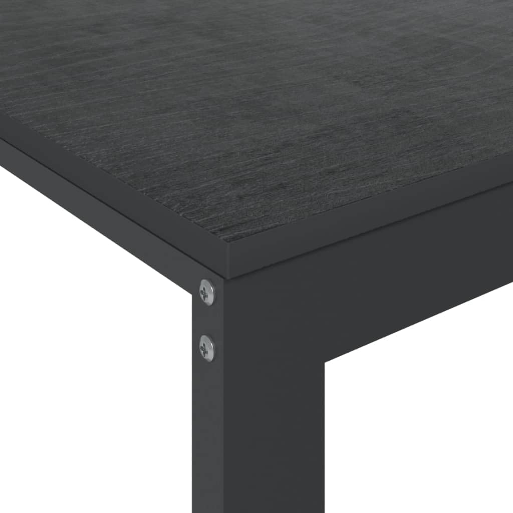 Scrivania,Supporto per stampante,Piccola postazione di lavoro in casa,Scrivania per computer in stile moderno,Scrivania per Computer Nero 110x60x73 cm in Truciolato