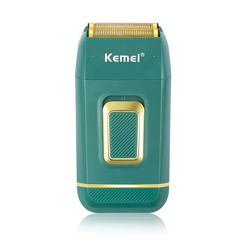 Kemei Rasoio Elettrico Doppio Rasoio Elettrico Per Uomo Rasoio Elettrico Rasoio Testa Rasoio Per Uomini Calvi Forniture Barbiere Capelli E Barba Trimm