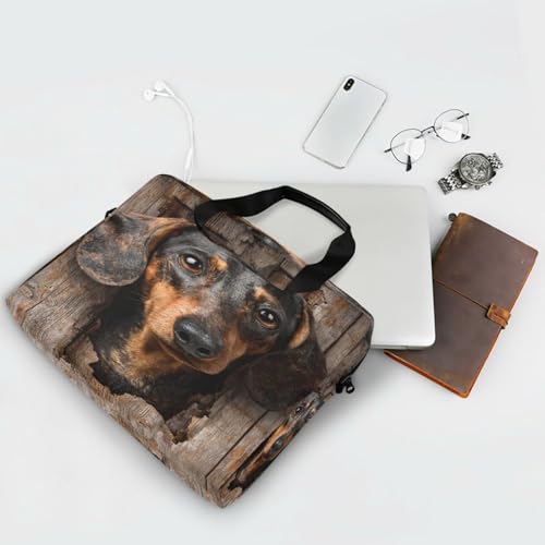 Funda para laptop 15.6 pulgadas con asa y correa miniatura 7