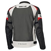 Held Tropic 4 Mesh Motorrad Textiljacke, grau/rot, L – Ansicht 2