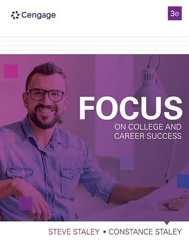 Focus on College and Career Success (Mindtap Course List)