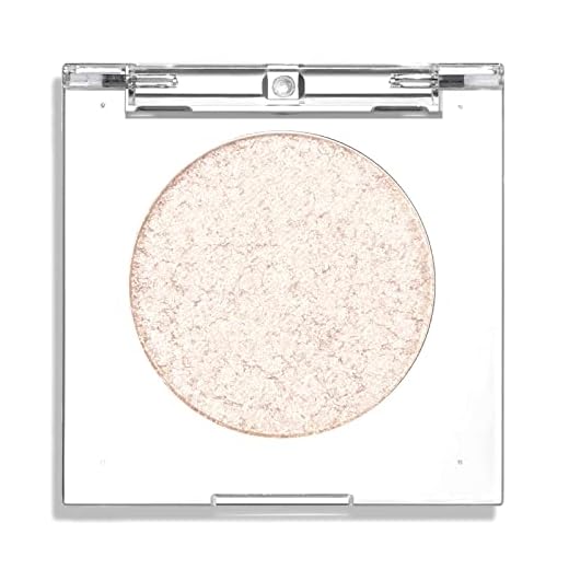 Erinde Shimmer Glitter Eyeshadow Palette - Korean Eye Glitter Foil, Ultra-Blendable, Single Shade Metallic Pigmented Color #Weaver