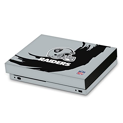 Sticker Xbox One X Las Vegas Raiders pour protéger et personnaliser la console