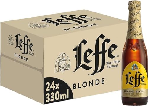 Leffe Blonde Bière Pack 24 Bouteilles 33cl