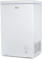 Vista 14 de BLACK+DECKER Congelador vertical compacto de 1.2 pies cúbicos, mini congelación profunda con estante de alambre de ancho completo