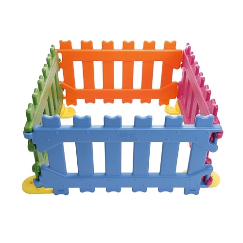 Italveneta Didattica 30200 Play Pen – Zaun für Kinder-Spielplatz, Orange