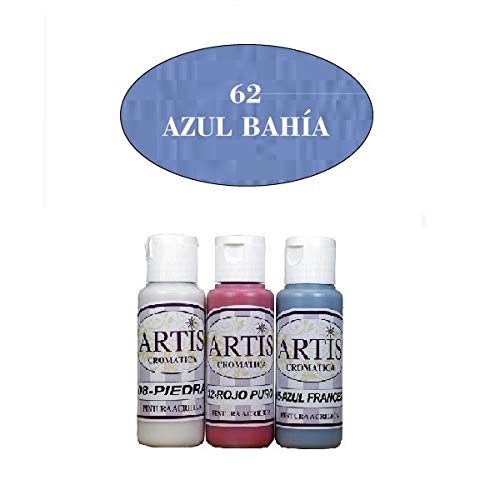 ARTIS CROMATICA PINTURA ACRÍLICA 60 ML AZUL BAHÍA