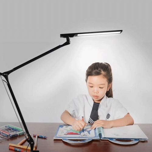 FWTD LED Schreibtischlampe Mit Clips Upgrade Tischlampe Clip Lampe LED Augenschutz Tischlampe Lernen Lesen Arbeiten… – Bild 2
