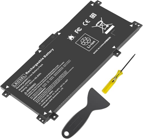 LK03XL Battery for hp Envy x360 Convertible 17m-ae0xx 17-bw 17m-ae111dx 15m-bp1xx 15m-cn0xxx 15-cn0xxx 15m-cp0xxx 15m-cn0012dx 15m-cn0011dx for HP Envy X360 Convertible 17-AE 17M-AE 17-BW 17-CE 17M-CE