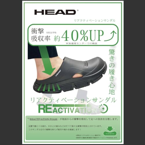 HEAD リカバリーサンダル クロッグ Lサイズ