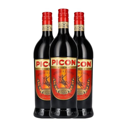 Licores Amer Picon Bière Botella Misil 1 L (Caja de 3 Botella Misil de 1 L)