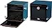 Plas-Labs 860-CG/NS Clear Desiccator with 2 Perforated Shelves