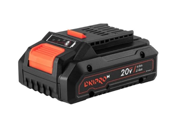 BP-240N Batteria al litio 20 V 4 Ah – Batteria ricaricabile agli ioni di litio compatta e leggera, compatibile con strumenti DM20, ricarica rapida, alte prestazioni e autonomia