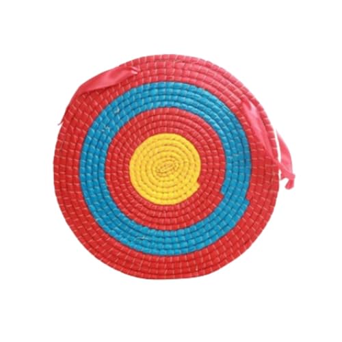 JQQJ練習競技手射撃直径50cm芝生ターゲットアーチャーホーム作りコミュニティ活動道路フィールド用品 (直径50cm、厚さ8cm、コア入りグラスターゲット)