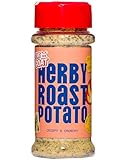 The GOAT Herby Roast Potato Seasoning Blend 70g Shaker - Gourmet Garlic, Rosemary and Thyme Infusion for Crispy Flavourful Potatoes, Chips, All-Natural Spice Mix Perfect to Elevate Roast Vegetables