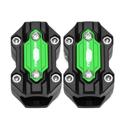Bloc de protection moto Tracer 900 GT accessoires protection moteur vert